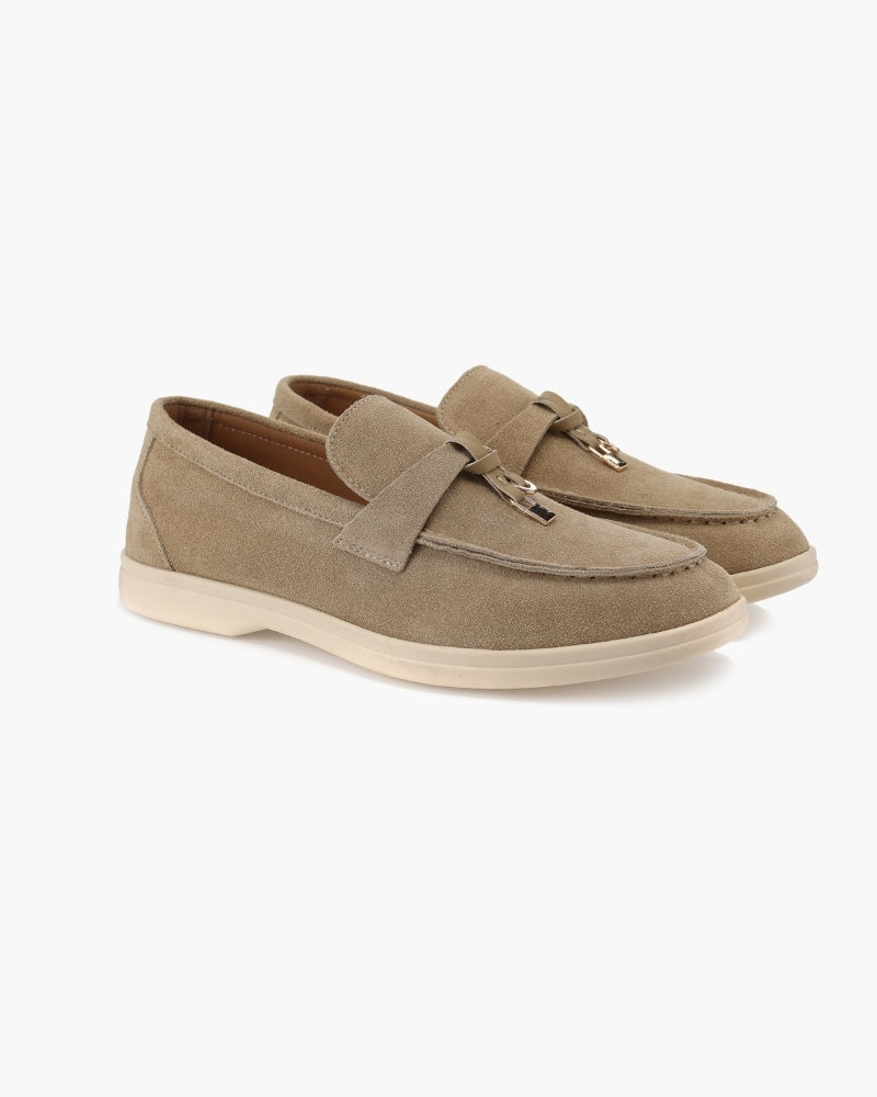 Damen-Loafer aus Wildleder