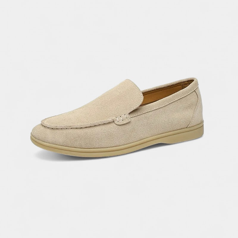 Herren-Loafer aus echtem Wildleder