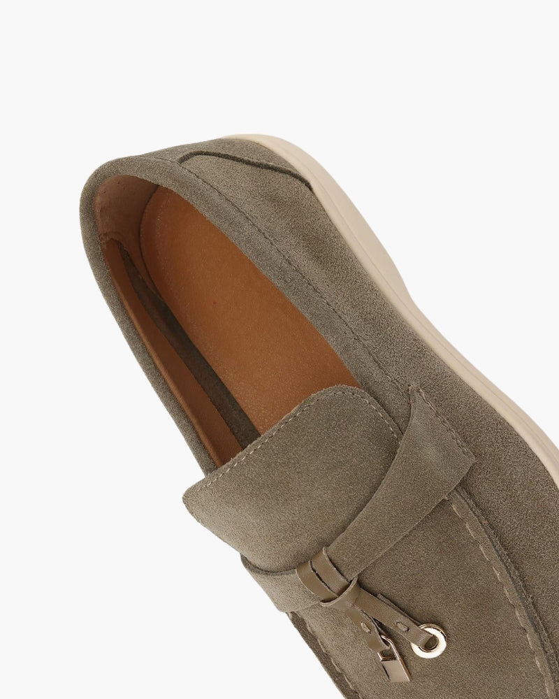 Damen-Loafer aus Wildleder