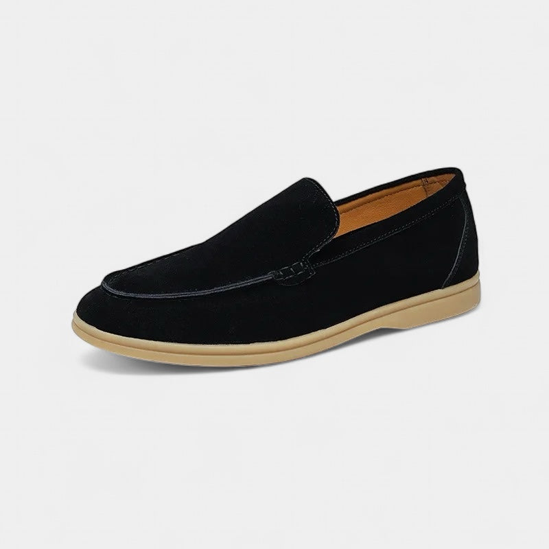 Herren-Loafer aus echtem Wildleder
