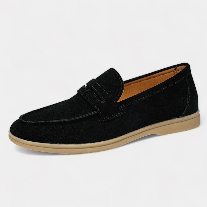 Herren-Loafer aus echtem Wildleder