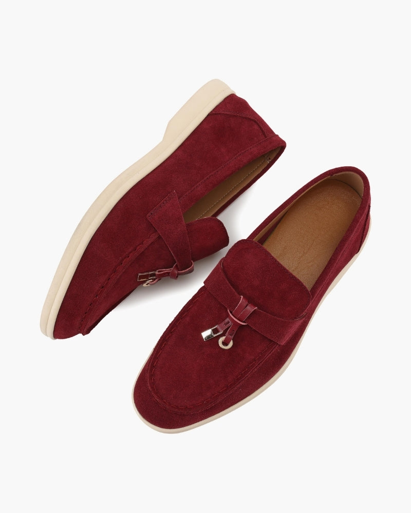 Damen-Loafer aus Wildleder