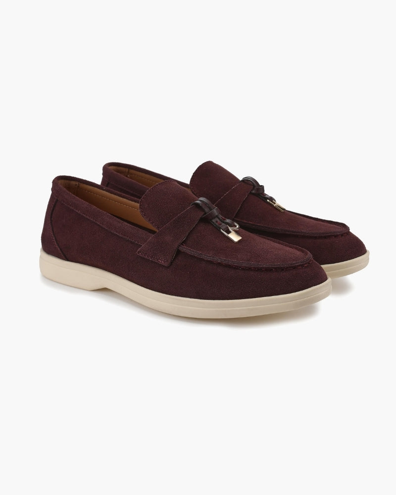 Damen-Loafer aus Wildleder