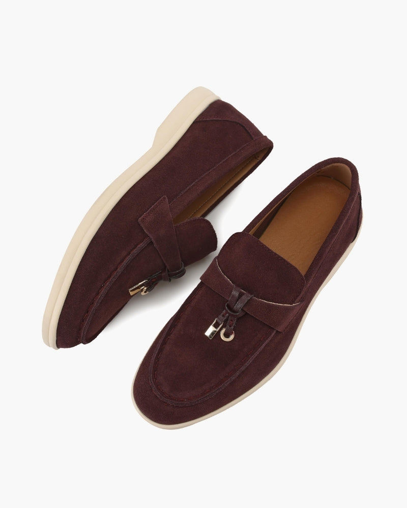 Damen-Loafer aus Wildleder
