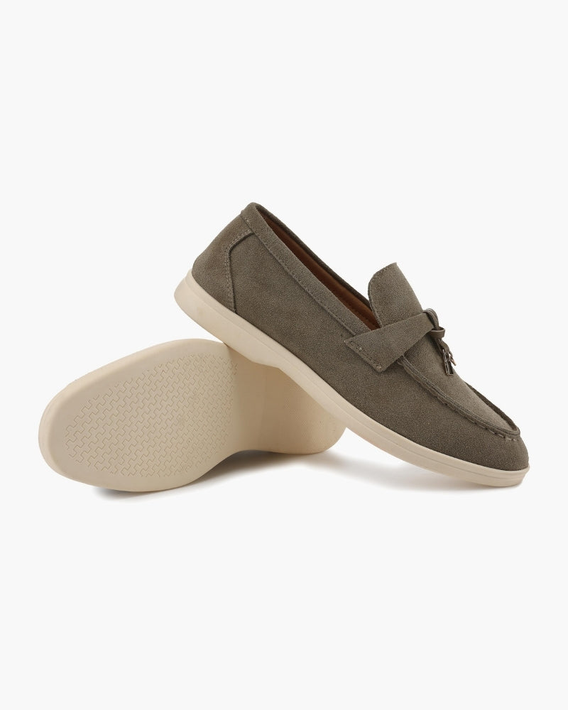 Damen-Loafer aus Wildleder