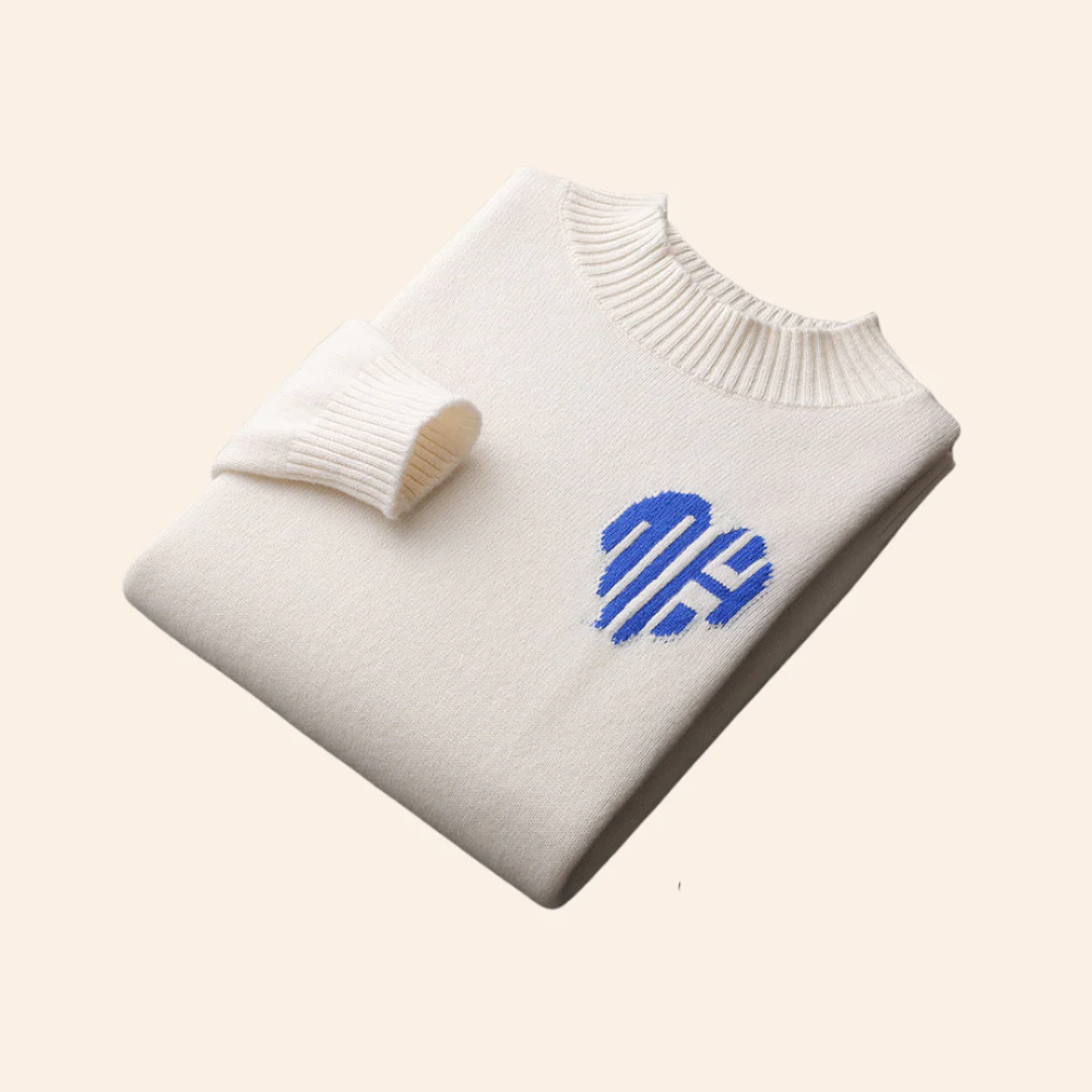 Kaschmirpullover „Heart“