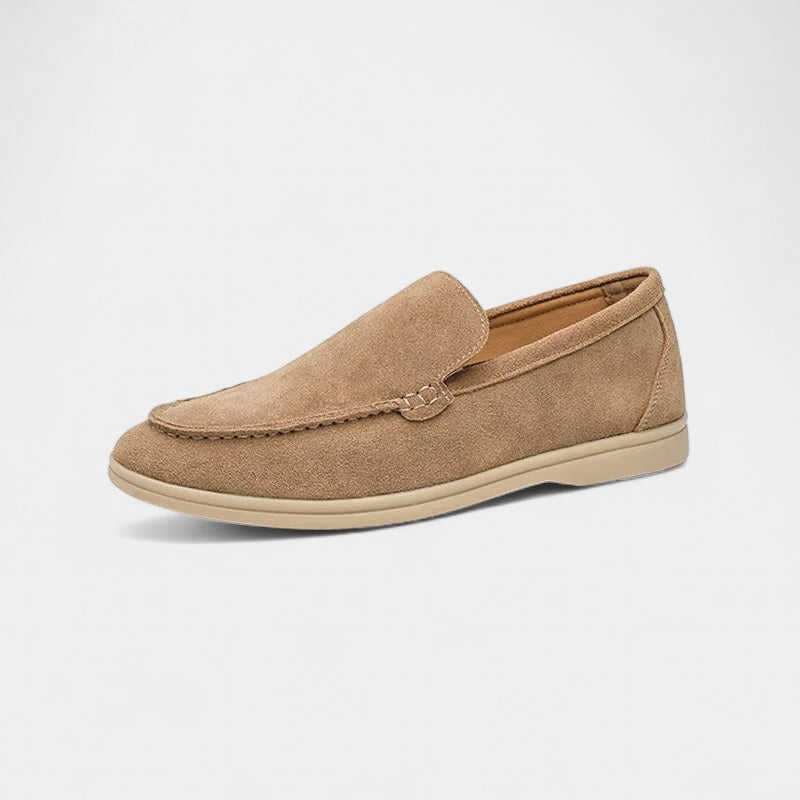 Herren-Loafer aus echtem Wildleder