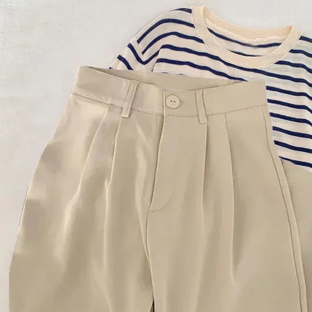 High Waist Anzughose