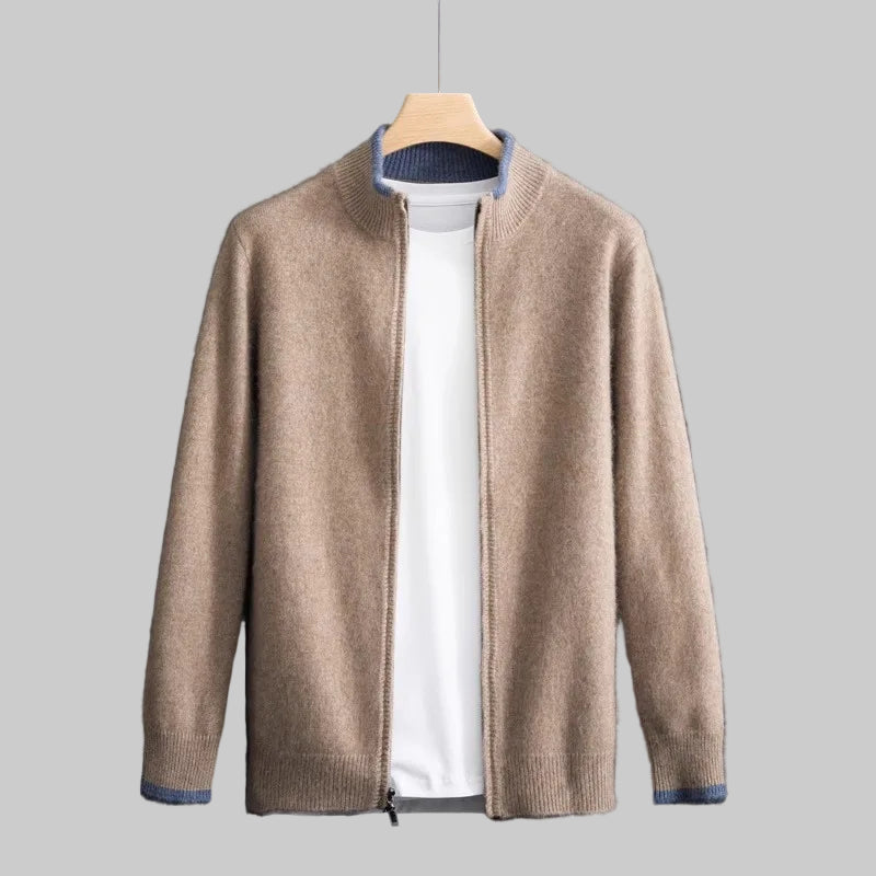 Gestrickte Freizeitjacke